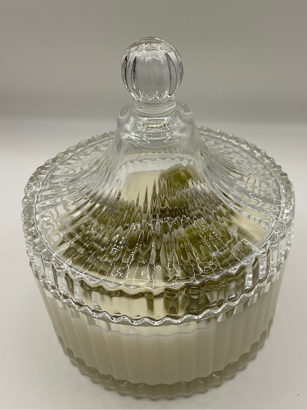 🍊🍈🕯️🌸Handmade scented Candle in Glass Jar - Picture 3 of 3